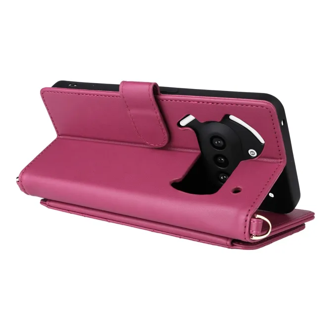 Housse Nothing Phone (3a) Simili Cuir Sangle Porte-Cartes 5