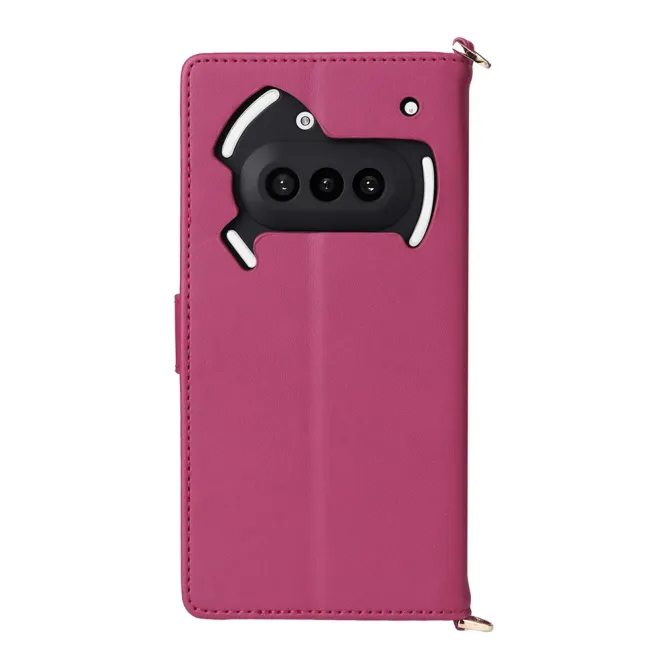 Housse Nothing Phone (3a) Simili Cuir Sangle Porte-Cartes 5