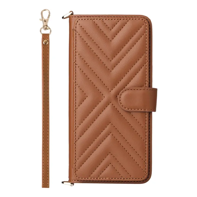 Housse Nothing Phone (3a) Simili Cuir Sangle Porte-Cartes 5