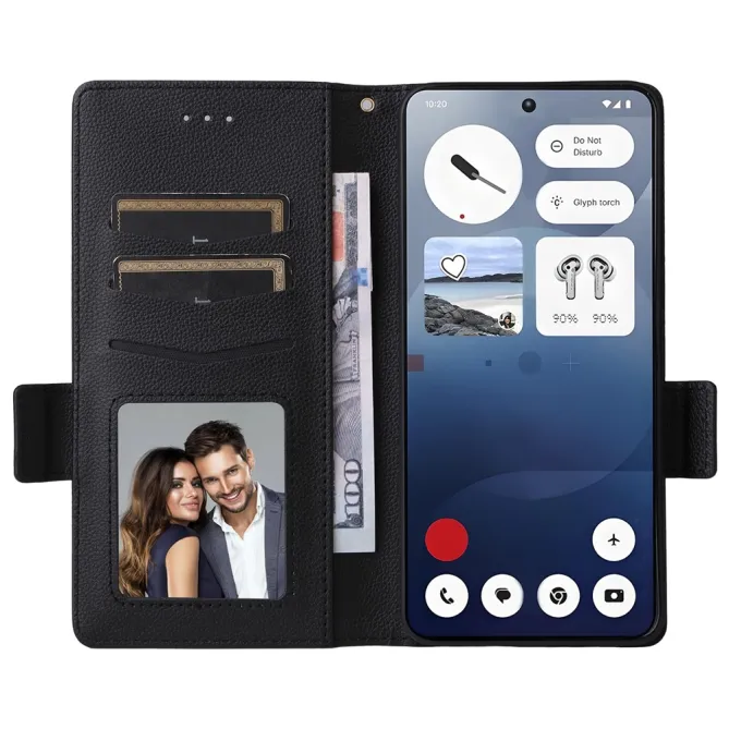 Coque Nothing Phone (3a) Simili Cuir Protection 10