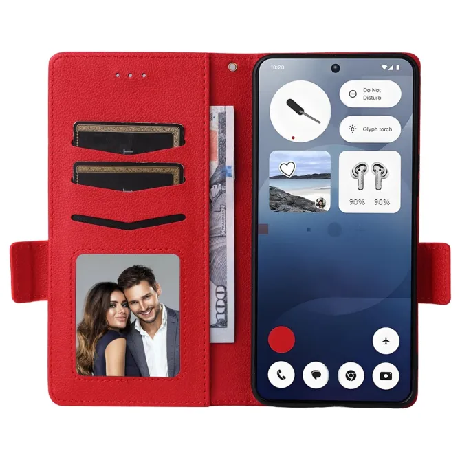 Coque Nothing Phone (3a) Simili Cuir Protection 10