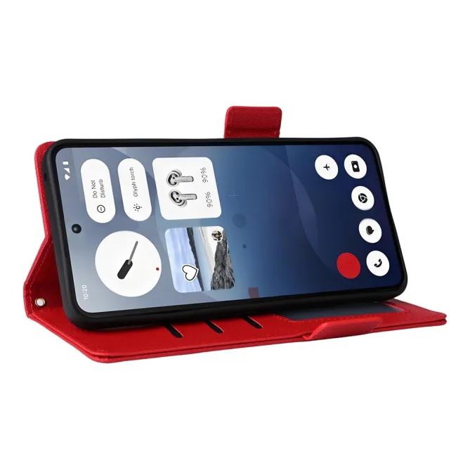 Coque Nothing Phone (3a) Simili Cuir Protection 10