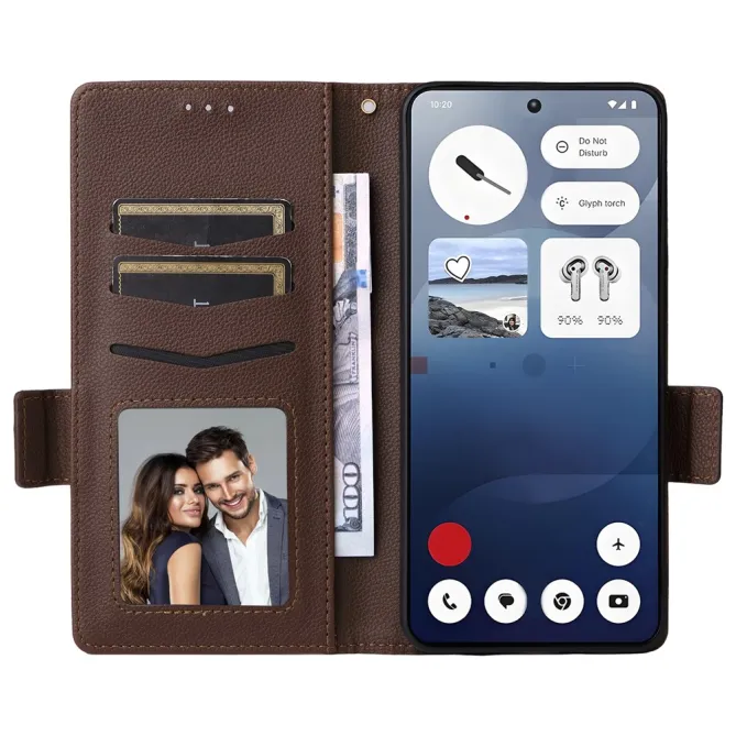 Coque Nothing Phone (3a) Simili Cuir Protection 10