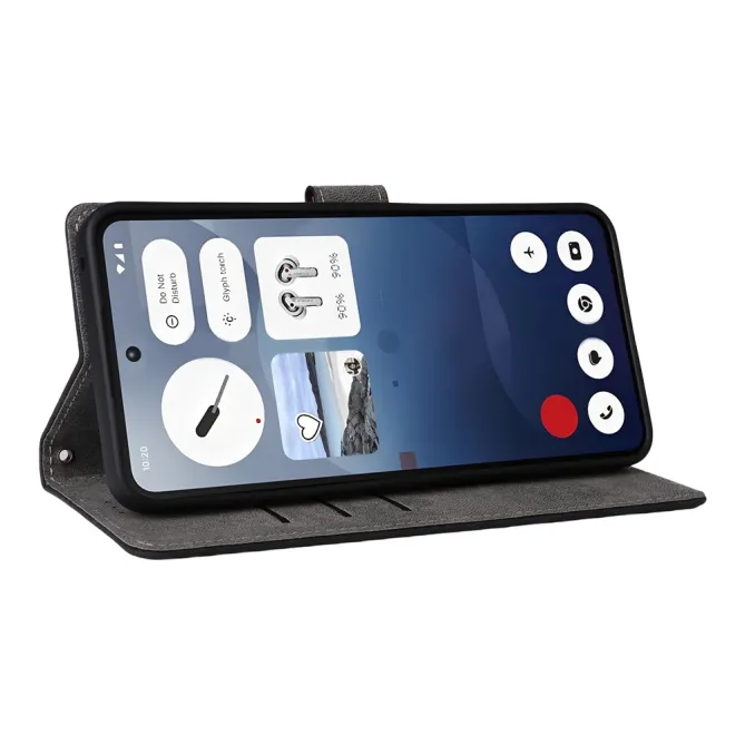 Coque Nothing Phone (3a) Simili Cuir Protection 11