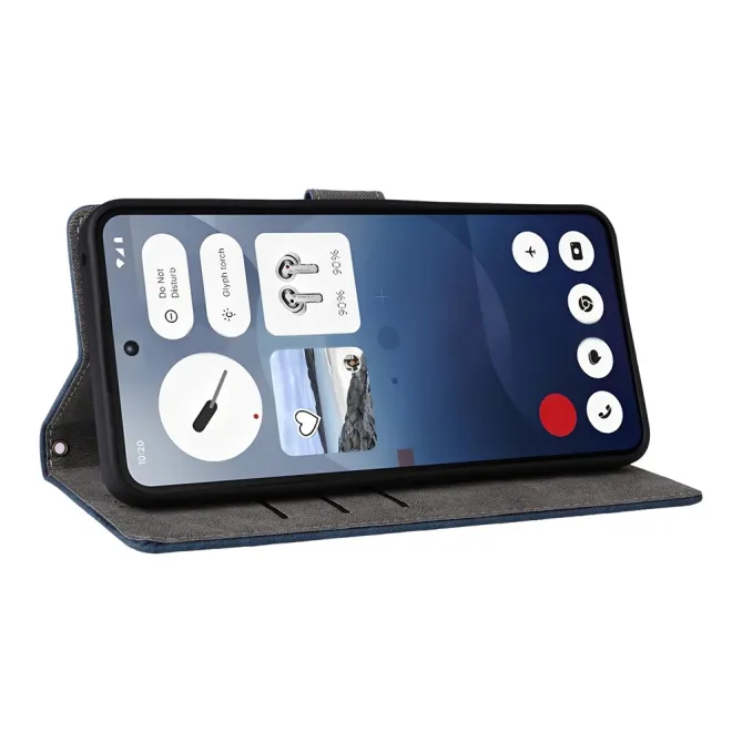 Coque Nothing Phone (3a) Simili Cuir Protection 11