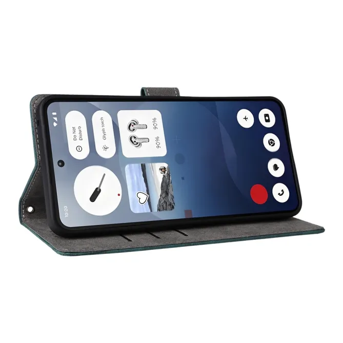 Coque Nothing Phone (3a) Simili Cuir Protection 11