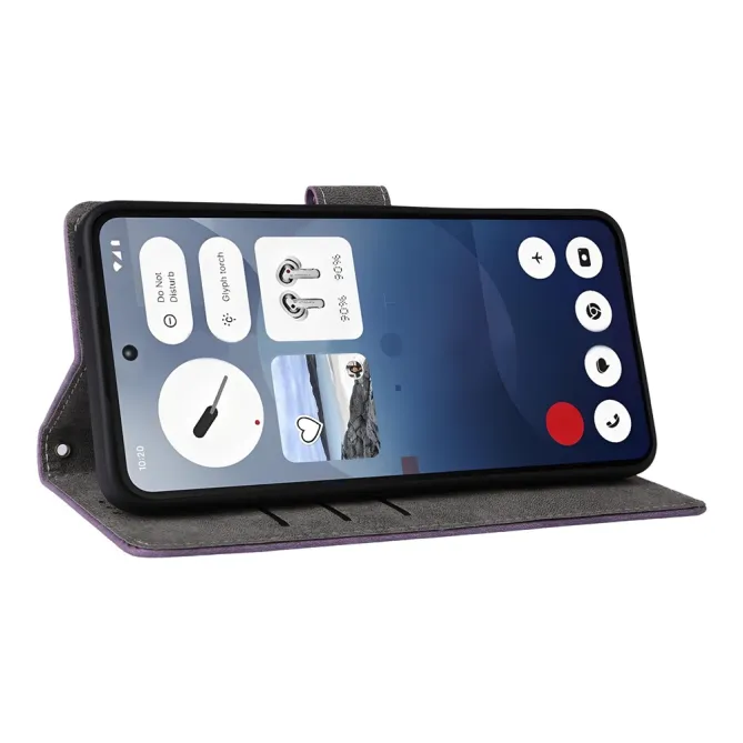 Coque Nothing Phone (3a) Simili Cuir Protection 11