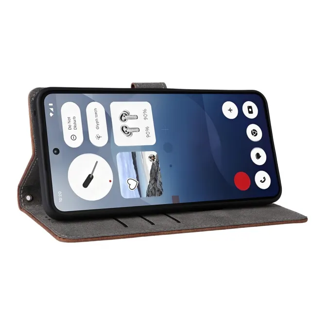 Coque Nothing Phone (3a) Simili Cuir Protection 11