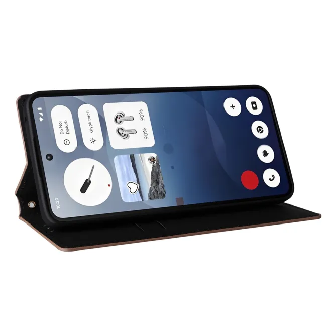 Coque Nothing Phone (3a) Simili Cuir Protection 12