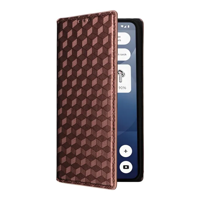 Coque Nothing Phone (3a) Simili Cuir Protection 12