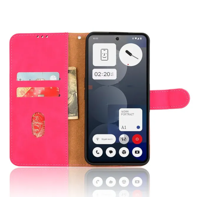 Housse Nothing Phone (3a) Pro Simili Cuir Porte-Cartes 3