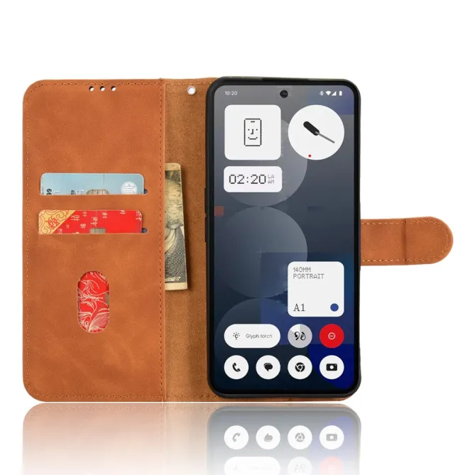 Housse Nothing Phone (3a) Pro Simili Cuir Porte-Cartes 3