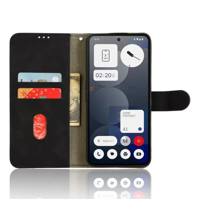 Housse Nothing Phone (3a) Pro Simili Cuir Porte-Cartes 3