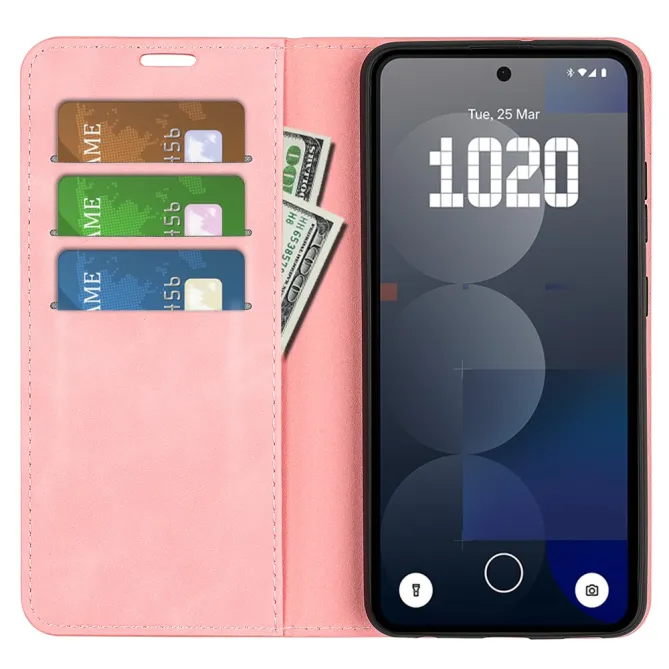 Coque Nothing Phone (3a) Pro Simili Cuir Protection 12