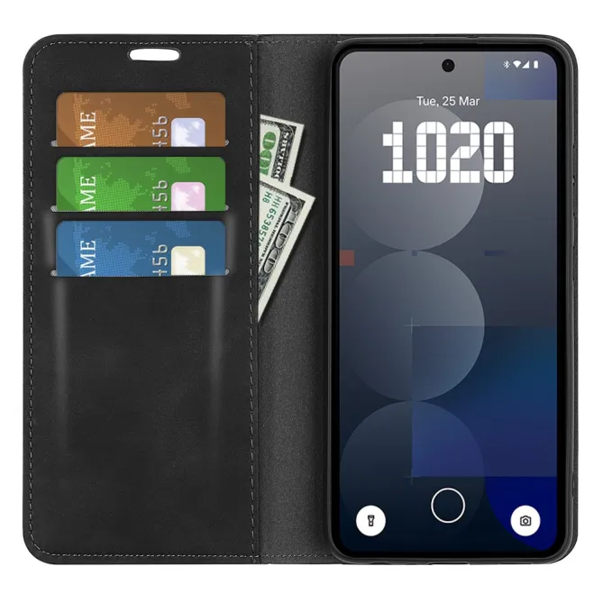 Coque Nothing Phone (3a) Pro Simili Cuir Protection 12