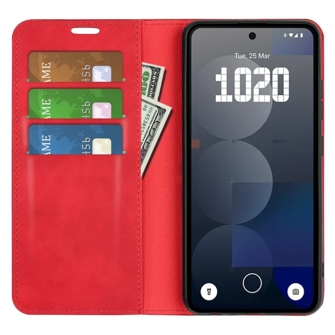 Coque Nothing Phone (3a) Pro Simili Cuir Protection 12