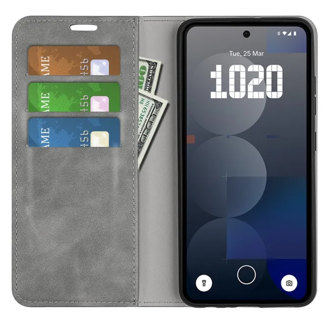 Coque Nothing Phone (3a) Pro Simili Cuir Protection 12