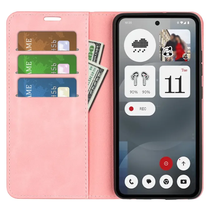 Coque Nothing Phone (3a) Simili Cuir Protection 13