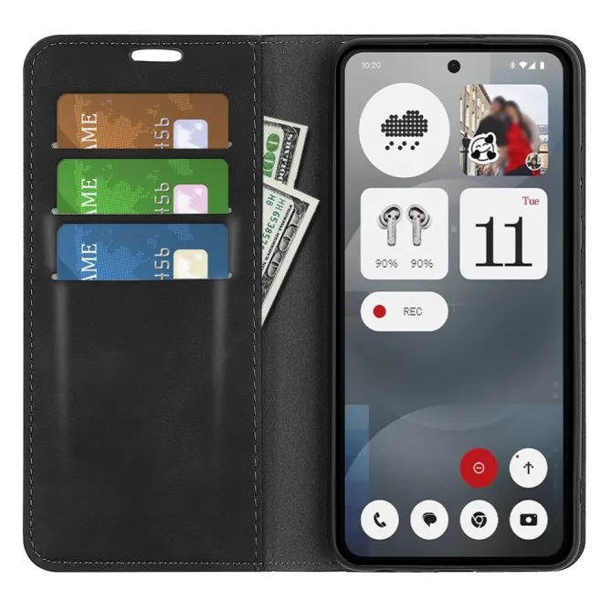 Coque Nothing Phone (3a) Simili Cuir Protection 13