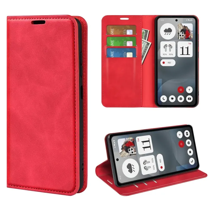 Coque Nothing Phone (3a) Simili Cuir Protection 13