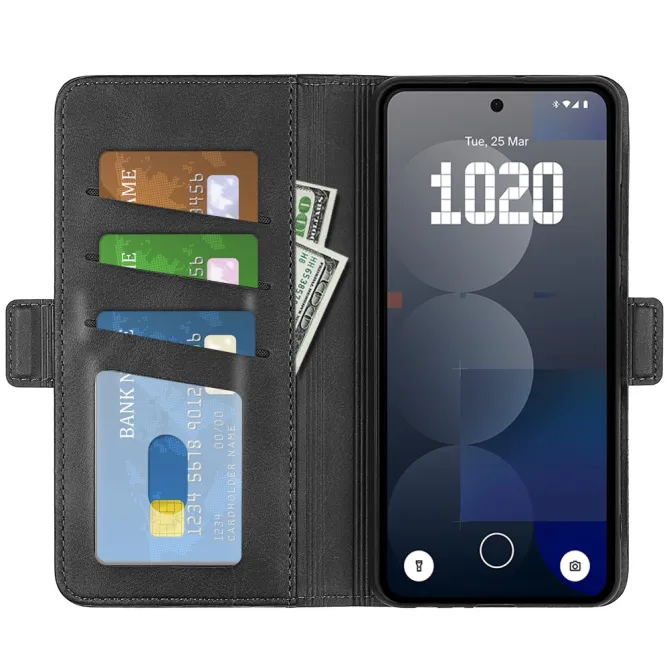 Coque Nothing Phone (3a) Pro Simili Cuir Protection 13