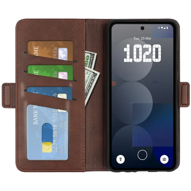 Coque Nothing Phone (3a) Pro Simili Cuir Protection 13