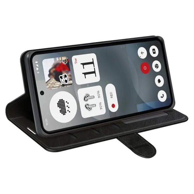 Coque Nothing Phone (3a) Simili Cuir Protection 15