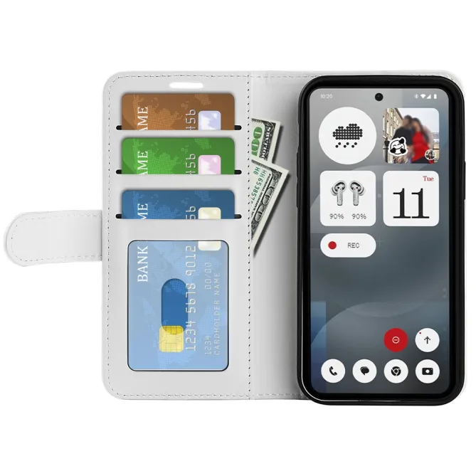 Coque Nothing Phone (3a) Simili Cuir Protection 15