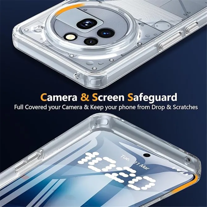 Coque Nothing Phone (3a) Pro TPU Transparent Antichoc Protection 2