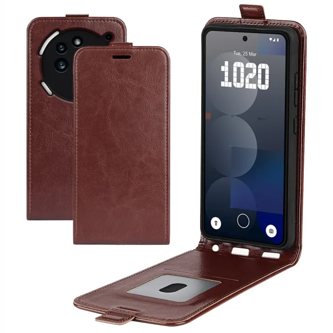Housse Nothing Phone (3a) Pro Simili Cuir Porte-Cartes 4