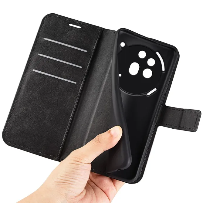 Coque Nothing Phone (3a) Pro Simili Cuir Béquille Protection 2