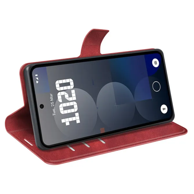 Coque Nothing Phone (3a) Pro Simili Cuir Béquille Protection 2