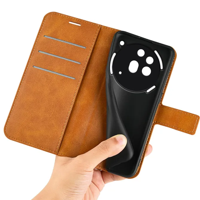 Coque Nothing Phone (3a) Pro Simili Cuir Béquille Protection 2