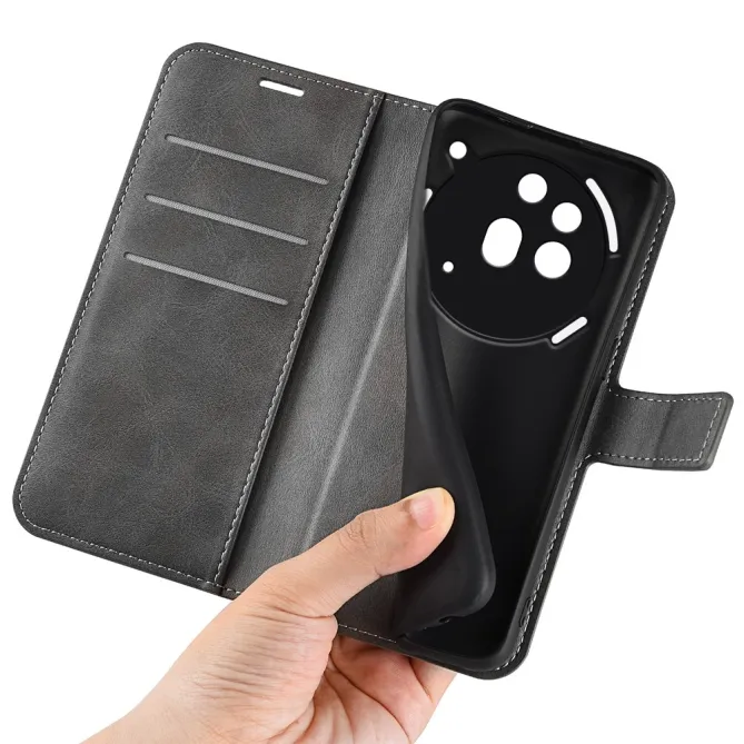 Coque Nothing Phone (3a) Pro Simili Cuir Béquille Protection 2