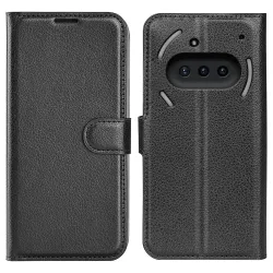 Coque Nothing Phone (3a) Simili Cuir Antichoc Protection 2