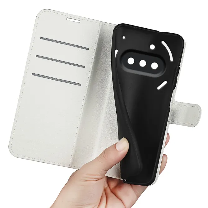 Coque Nothing Phone (3a) Simili Cuir Antichoc Protection 2