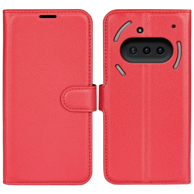 Coque Nothing Phone (3a) Simili Cuir Antichoc Protection 2
