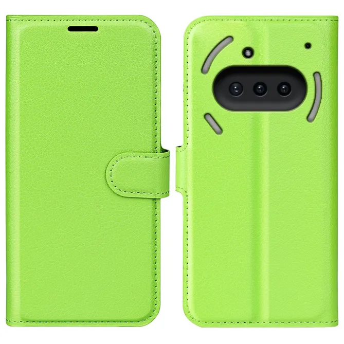 Coque Nothing Phone (3a) Simili Cuir Antichoc Protection 2
