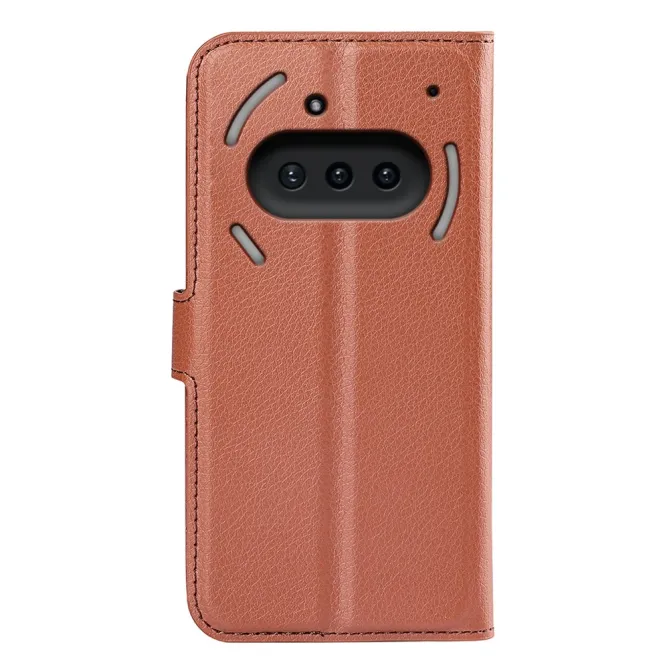 Coque Nothing Phone (3a) Simili Cuir Antichoc Protection 2