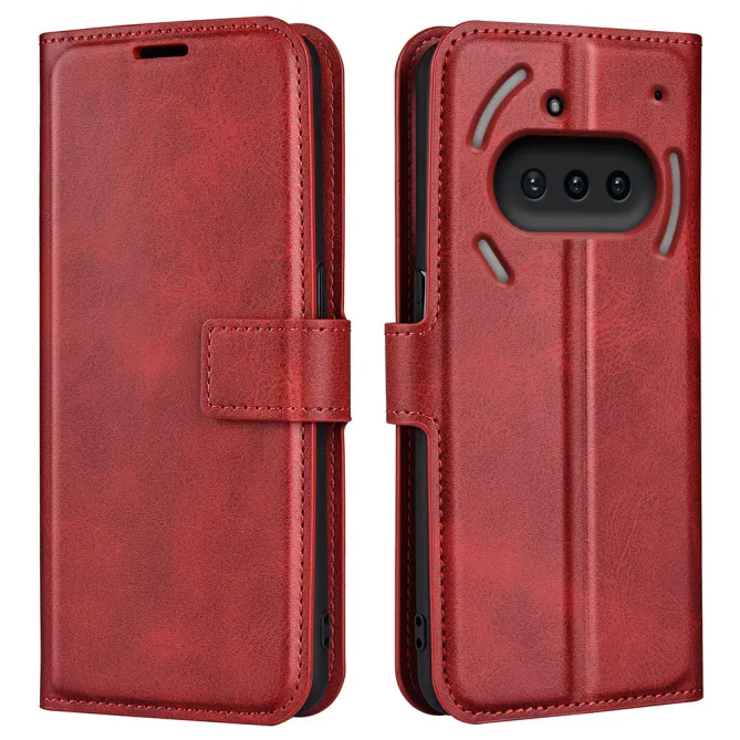 Coque Nothing Phone (3a) Simili Cuir Béquille Protection 2