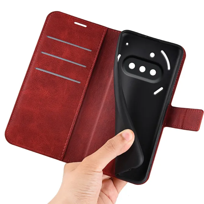 Coque Nothing Phone (3a) Simili Cuir Béquille Protection 2