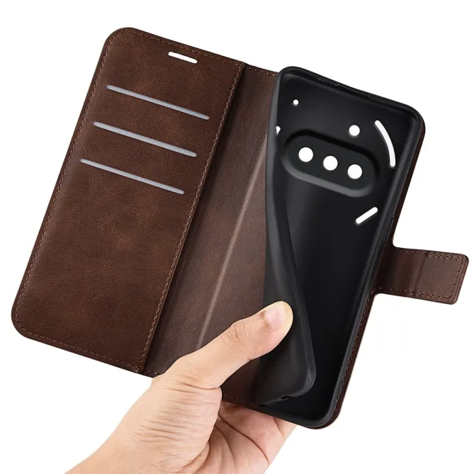 Coque Nothing Phone (3a) Simili Cuir Béquille Protection 2