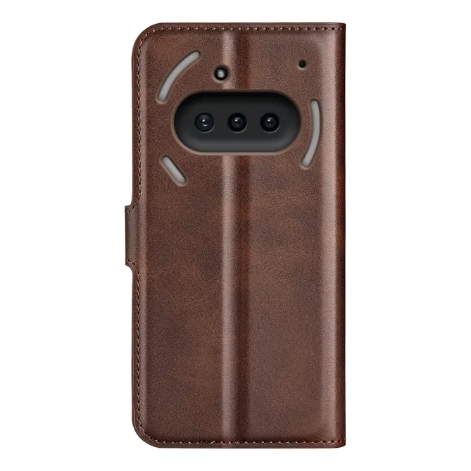 Coque Nothing Phone (3a) Simili Cuir Béquille Protection 2