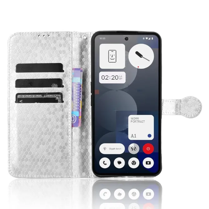 Housse Nothing Phone (3a) Pro Simili Cuir Porte-Cartes 5
