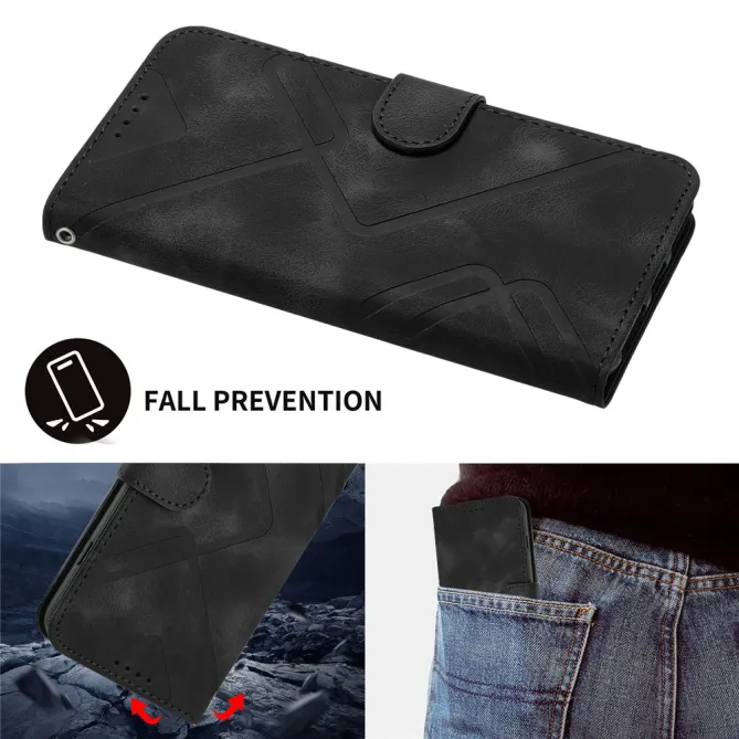 Housse Nothing Phone (3a) Pro Simili Cuir Sangle Porte-Cartes 6