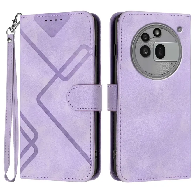 Housse Nothing Phone (3a) Pro Simili Cuir Sangle Porte-Cartes 6