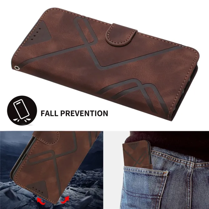 Housse Nothing Phone (3a) Pro Simili Cuir Sangle Porte-Cartes 6