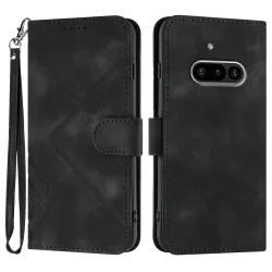 Housse Nothing Phone (3a) Simili Cuir Sangle Porte-Cartes 6