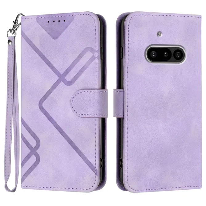 Housse Nothing Phone (3a) Simili Cuir Sangle Porte-Cartes 6