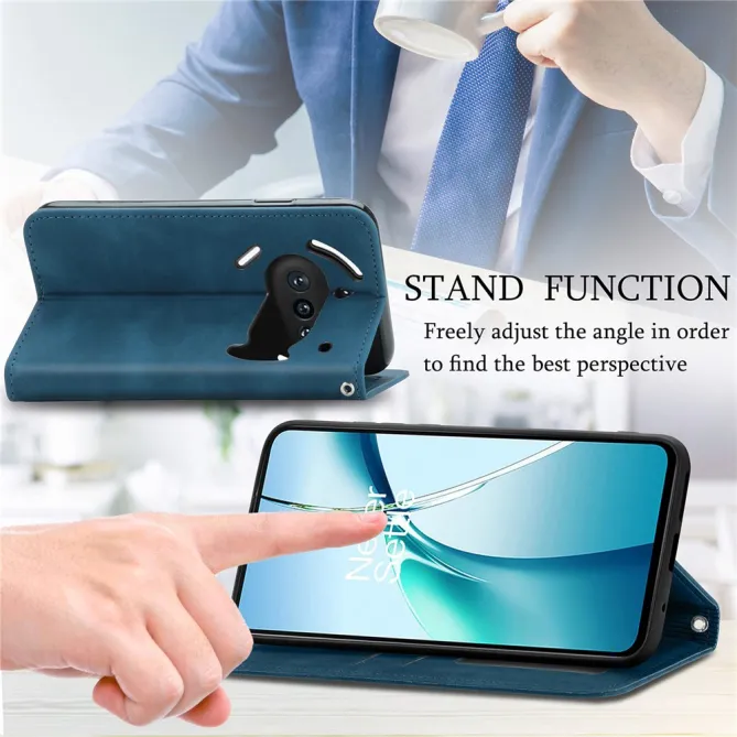 Housse Nothing Phone (3a) Simili Cuir Porte-Cartes 7